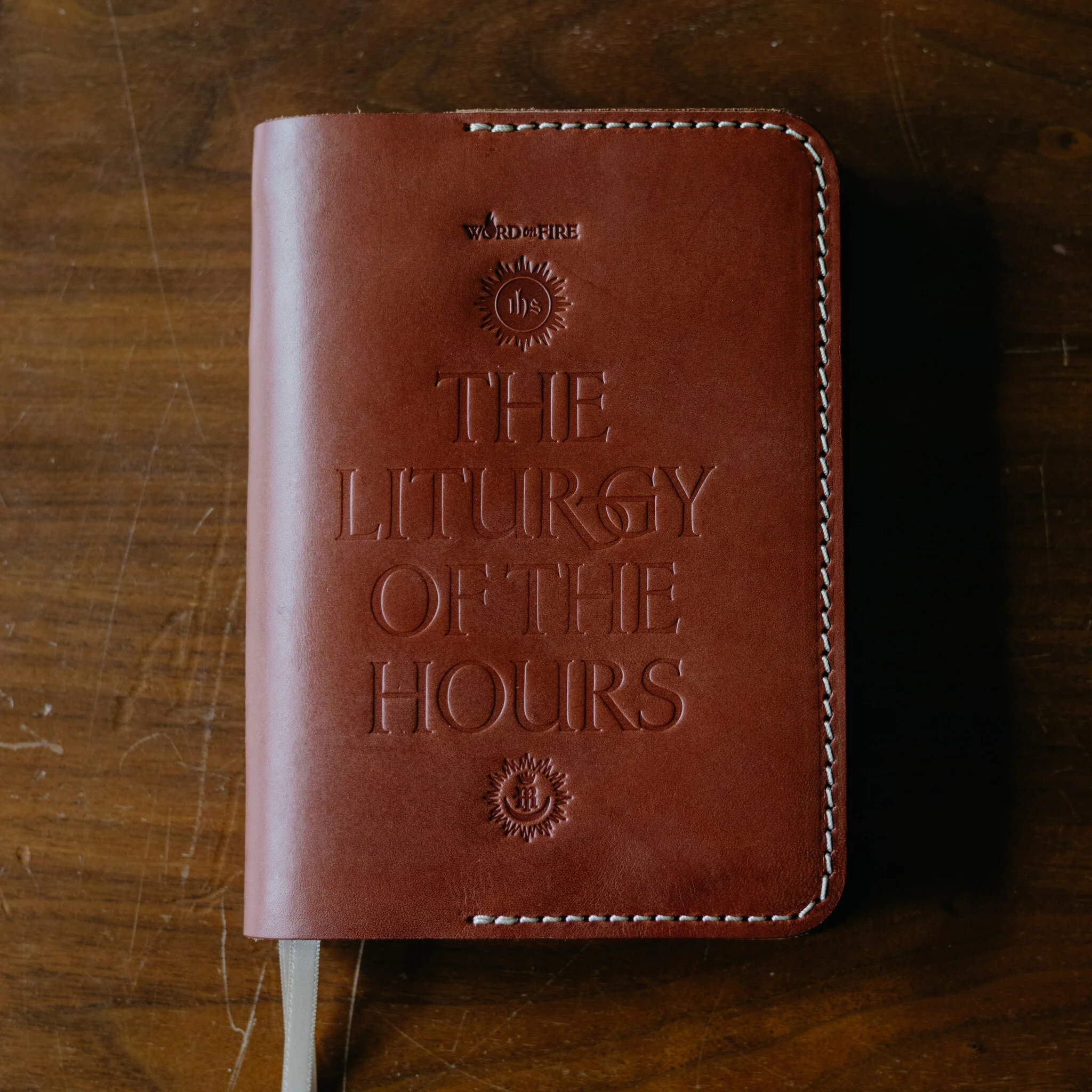 Leather Cover for the Liturgy of the Hours Booklets - Image 3
